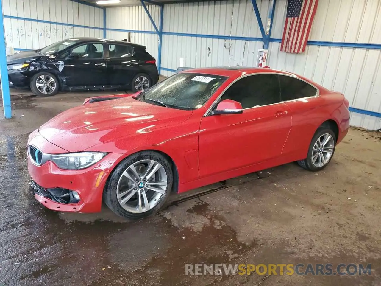 1 Photograph of a damaged car WBA4W5C54KAE49831 BMW 4 SERIES 2019