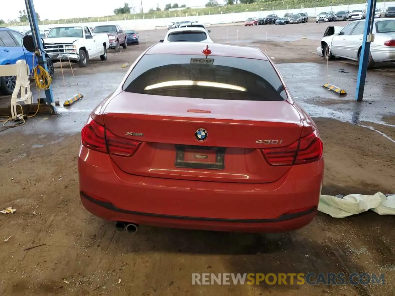 6 Photograph of a damaged car WBA4W5C54KAE49831 BMW 4 SERIES 2019