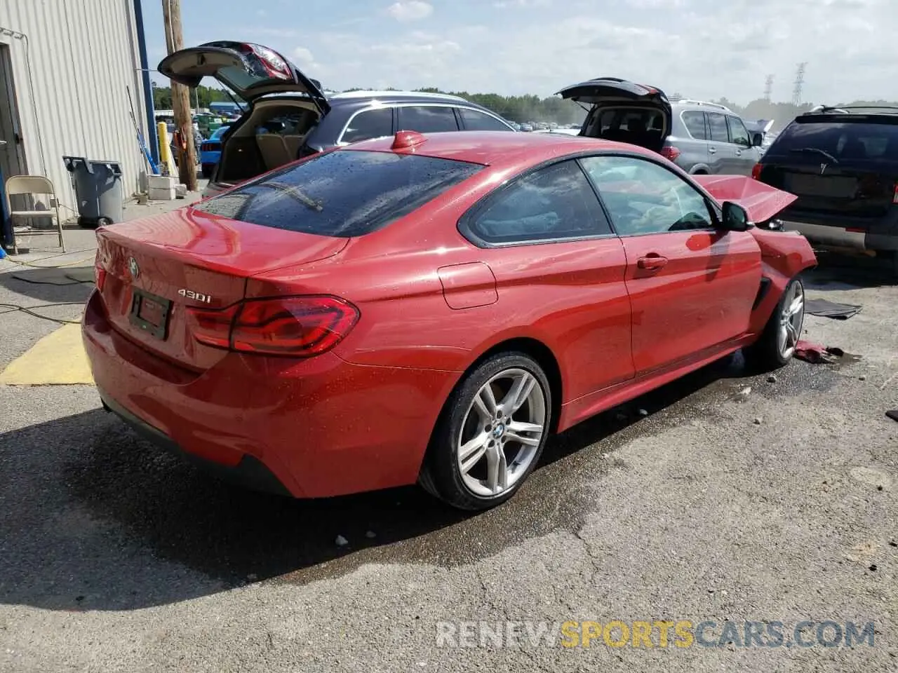 3 Photograph of a damaged car WBA4W5C56KAE51077 BMW 4 SERIES 2019