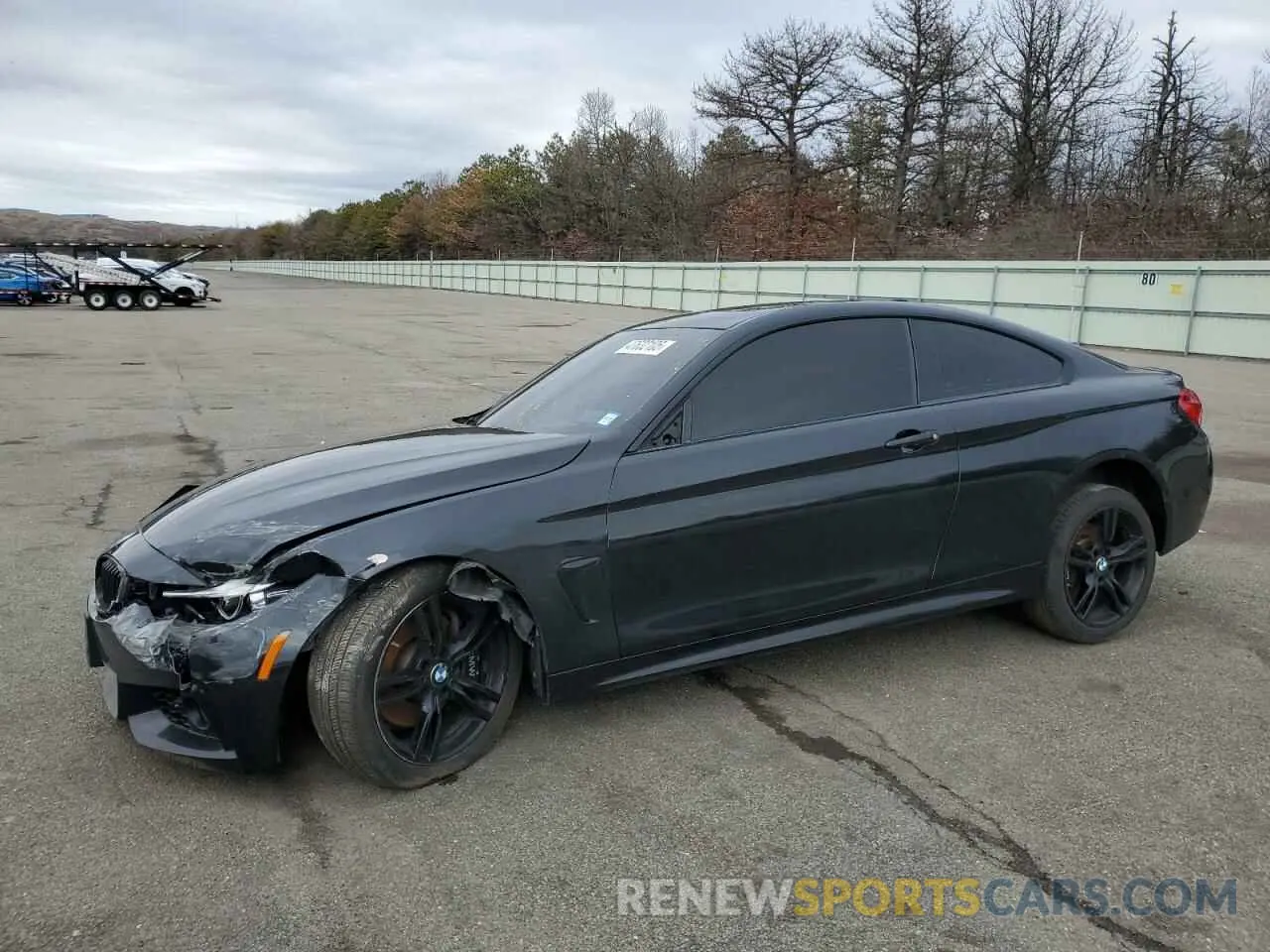 1 Photograph of a damaged car WBA4W5C58KAE49444 BMW 4 SERIES 2019