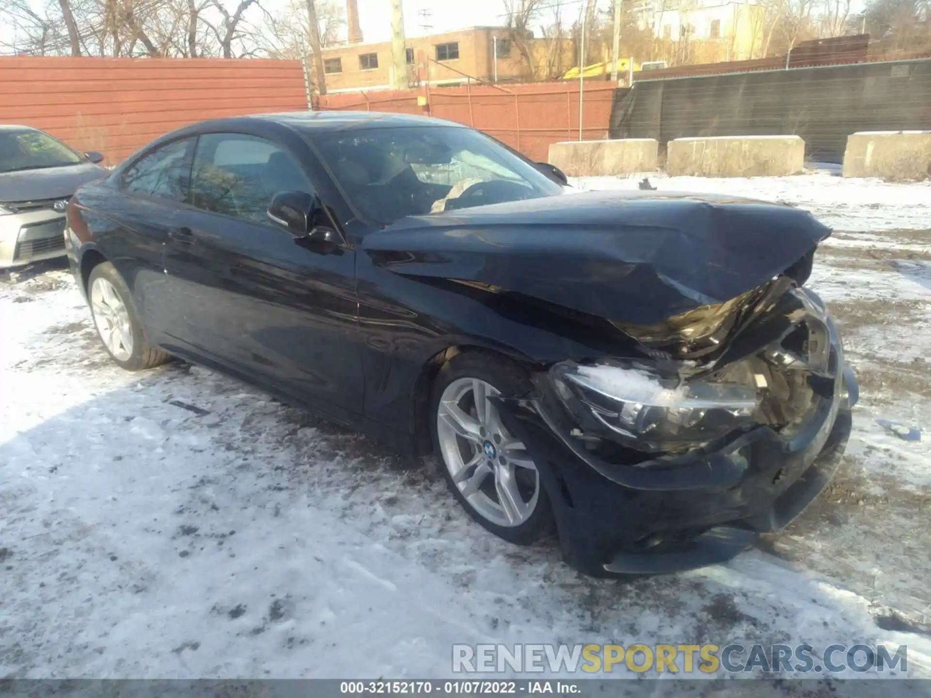 1 Photograph of a damaged car WBA4W5C5XKAE43600 BMW 4 SERIES 2019