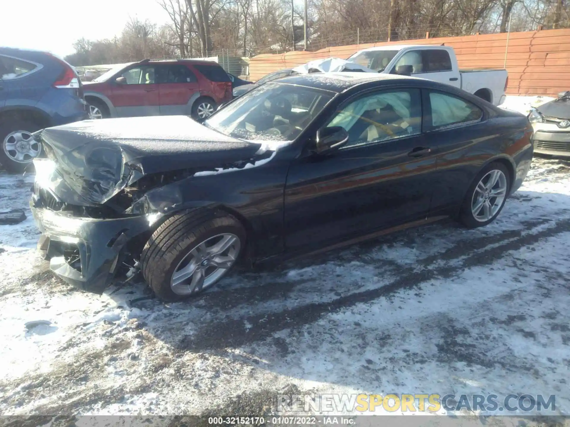 2 Photograph of a damaged car WBA4W5C5XKAE43600 BMW 4 SERIES 2019