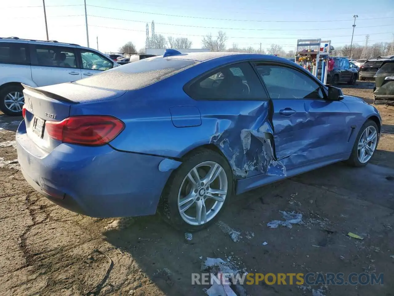 3 Photograph of a damaged car WBA4W5C5XKAE43838 BMW 4 SERIES 2019
