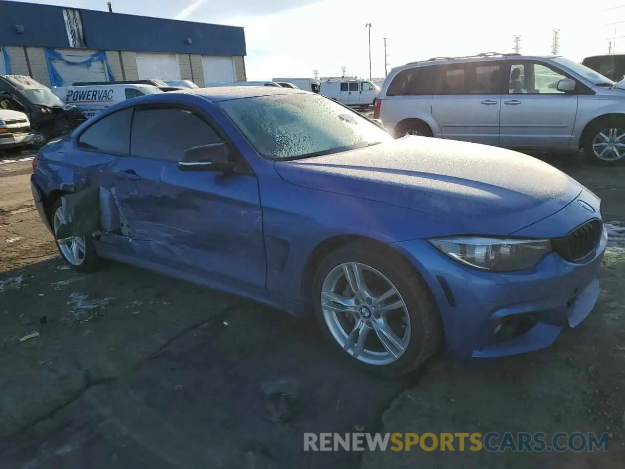 4 Photograph of a damaged car WBA4W5C5XKAE43838 BMW 4 SERIES 2019