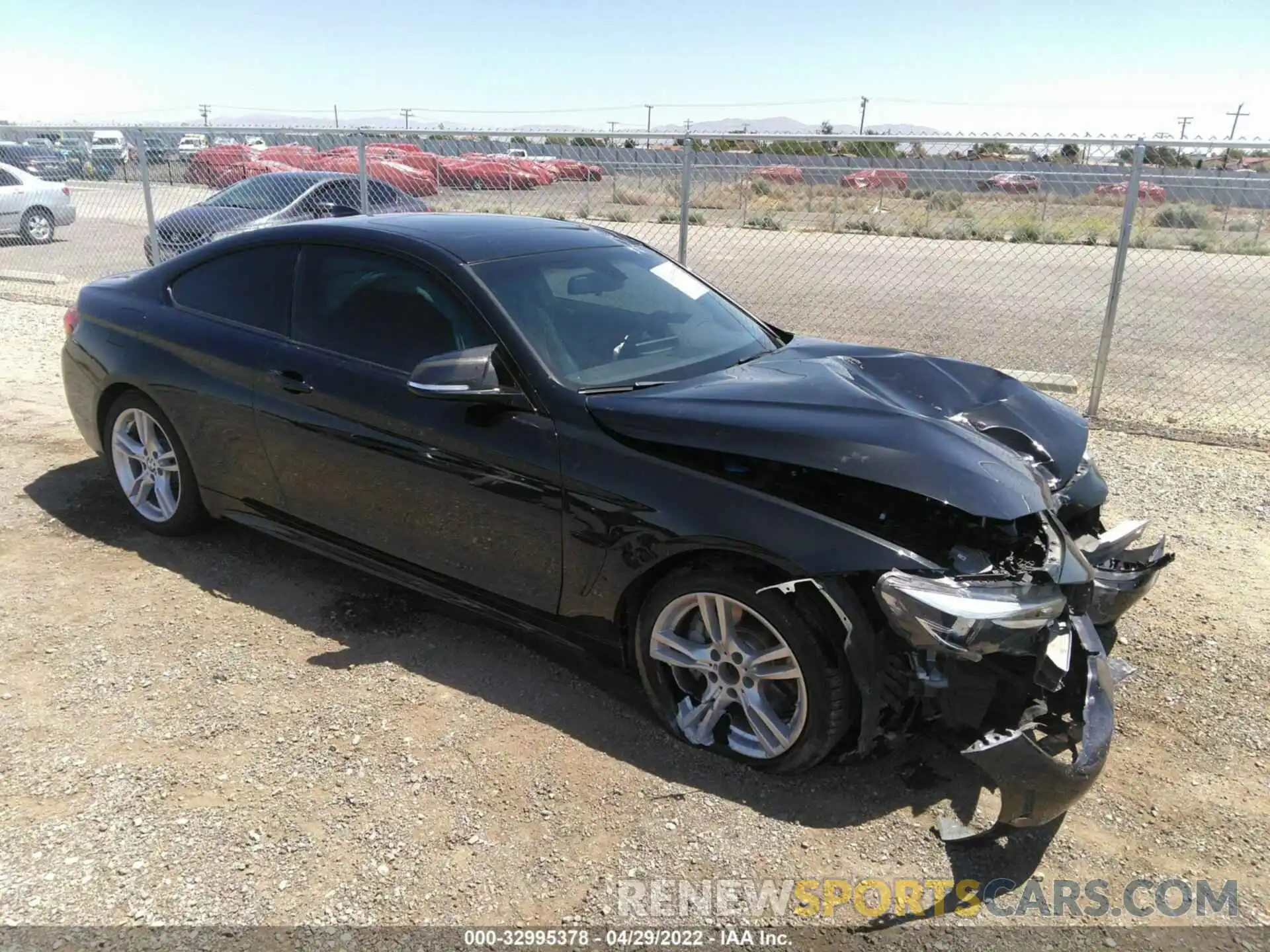 1 Photograph of a damaged car WBA4W7C52KAG51983 BMW 4 SERIES 2019