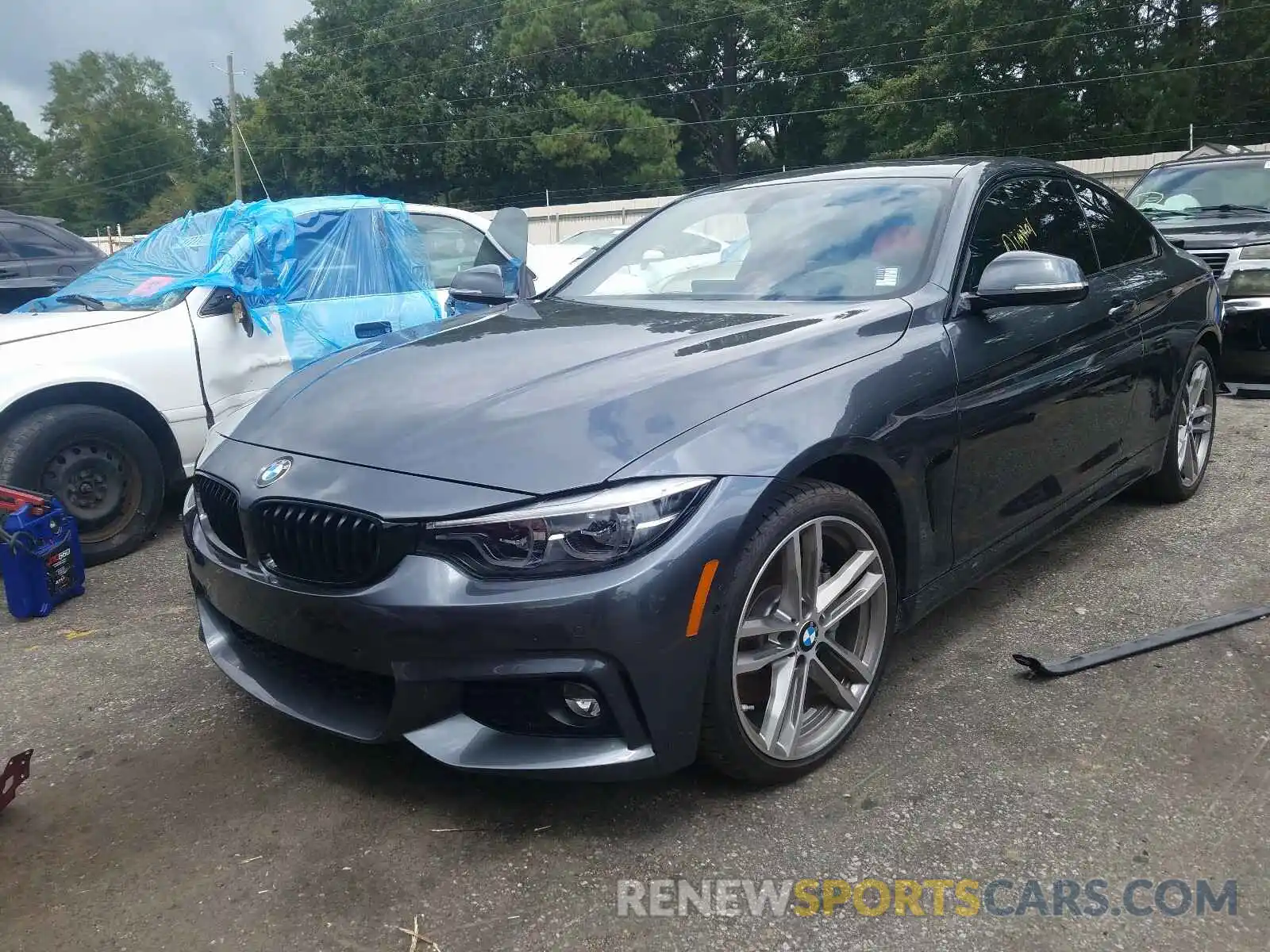 2 Photograph of a damaged car WBA4W7C55KAG52822 BMW 4 SERIES 2019