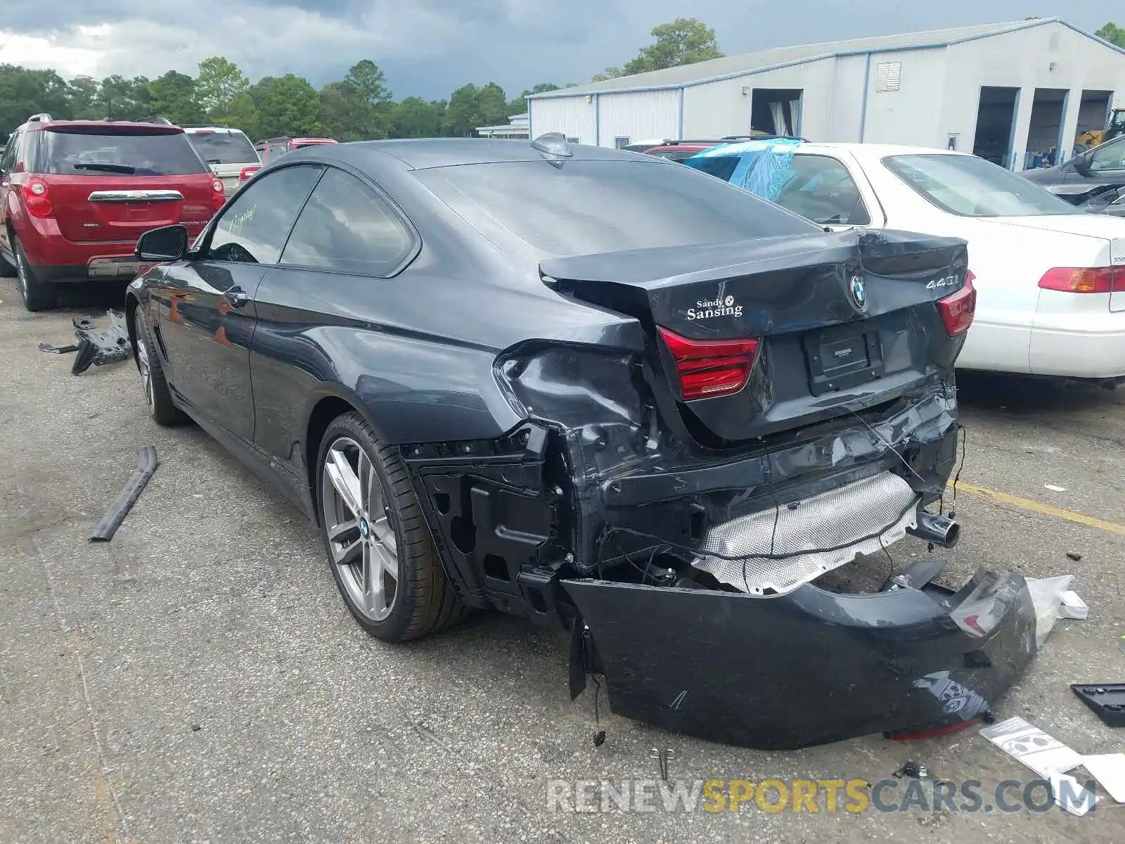 3 Photograph of a damaged car WBA4W7C55KAG52822 BMW 4 SERIES 2019