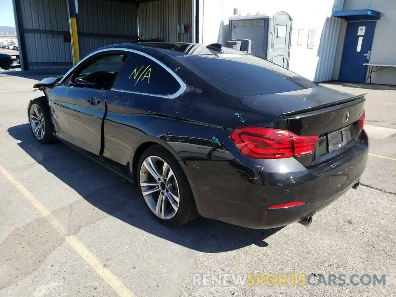 3 Photograph of a damaged car WBA4W7C57KAG52269 BMW 4 SERIES 2019