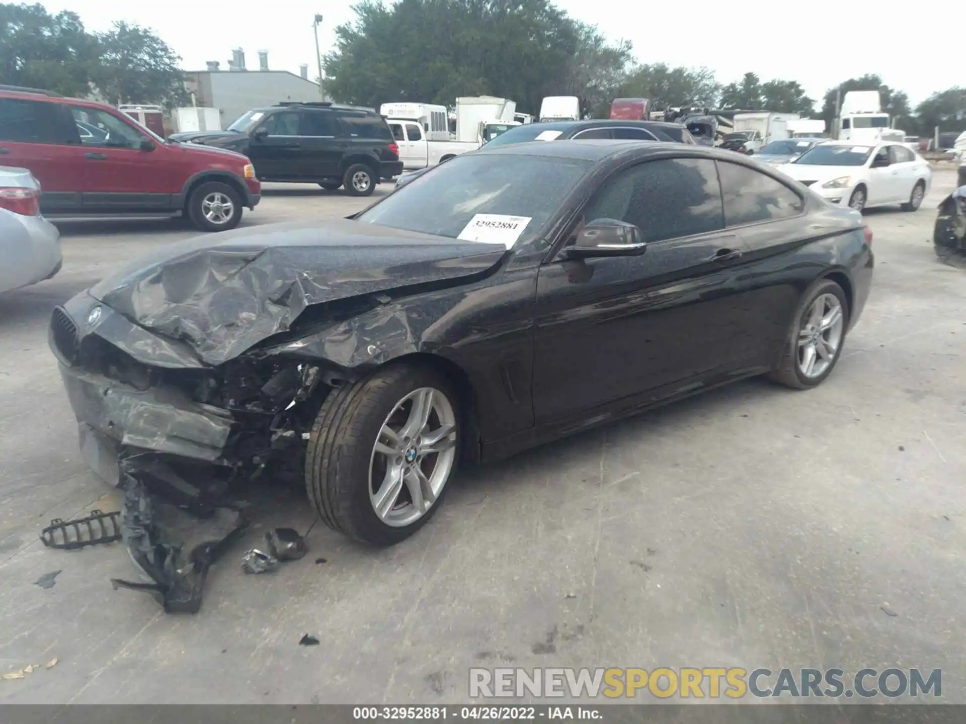 2 Photograph of a damaged car WBA4W7C58KAG52684 BMW 4 SERIES 2019