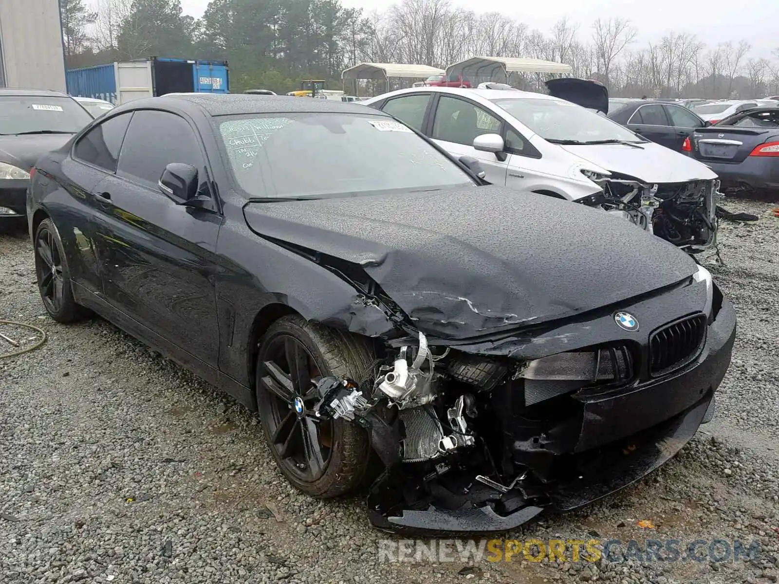 1 Photograph of a damaged car WBA4W7C58KAG52846 BMW 4 SERIES 2019