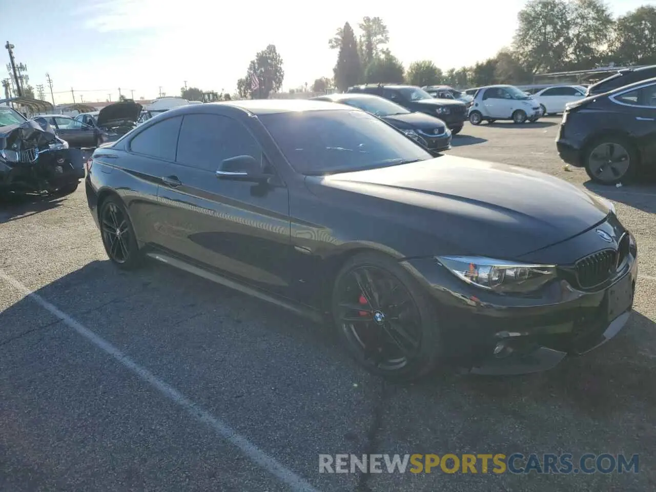 4 Photograph of a damaged car WBA4W7C59KAG52807 BMW 4 SERIES 2019