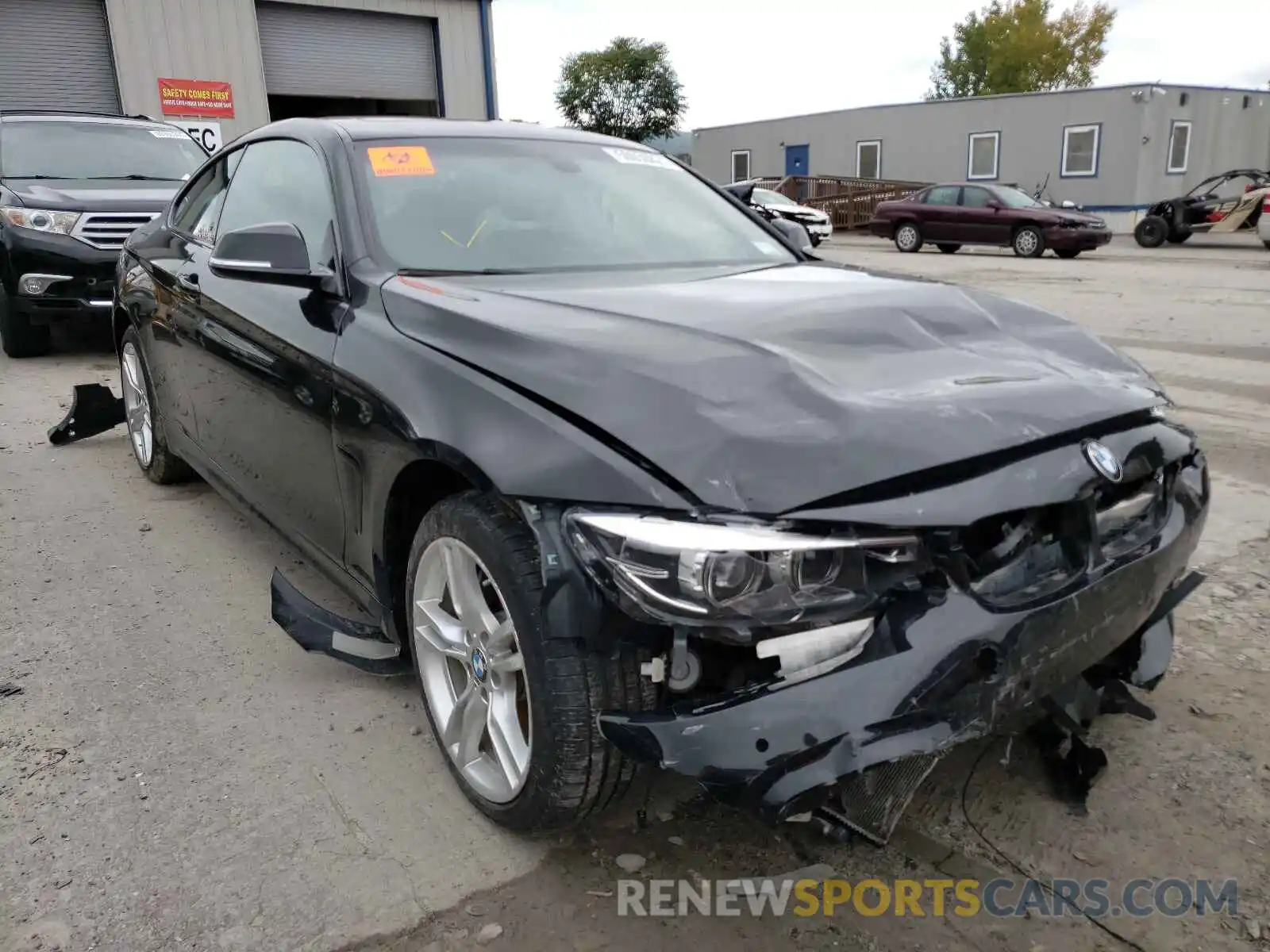 1 Photograph of a damaged car WBA4W9C50KAF94114 BMW 4 SERIES 2019