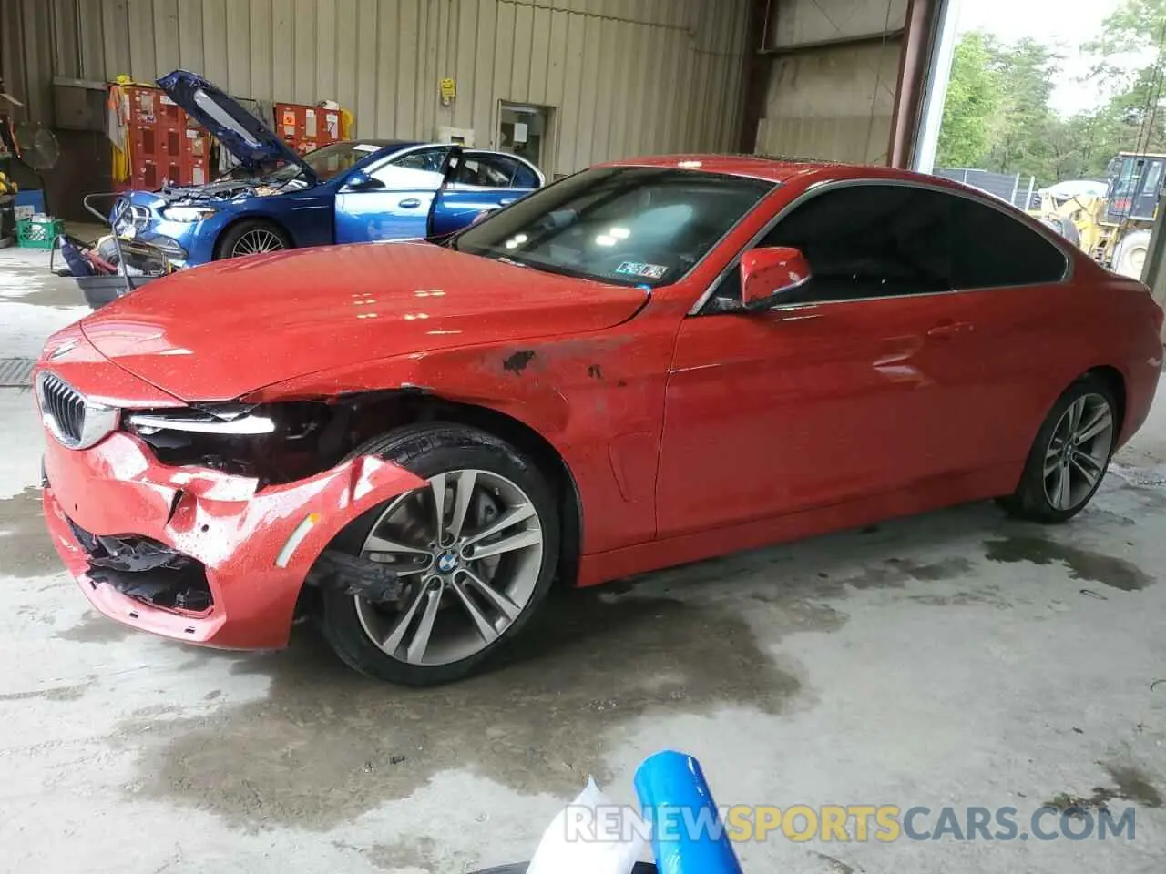 1 Photograph of a damaged car WBA4W9C50KAF94601 BMW 4 SERIES 2019