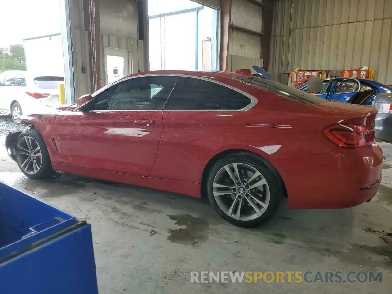 2 Photograph of a damaged car WBA4W9C50KAF94601 BMW 4 SERIES 2019