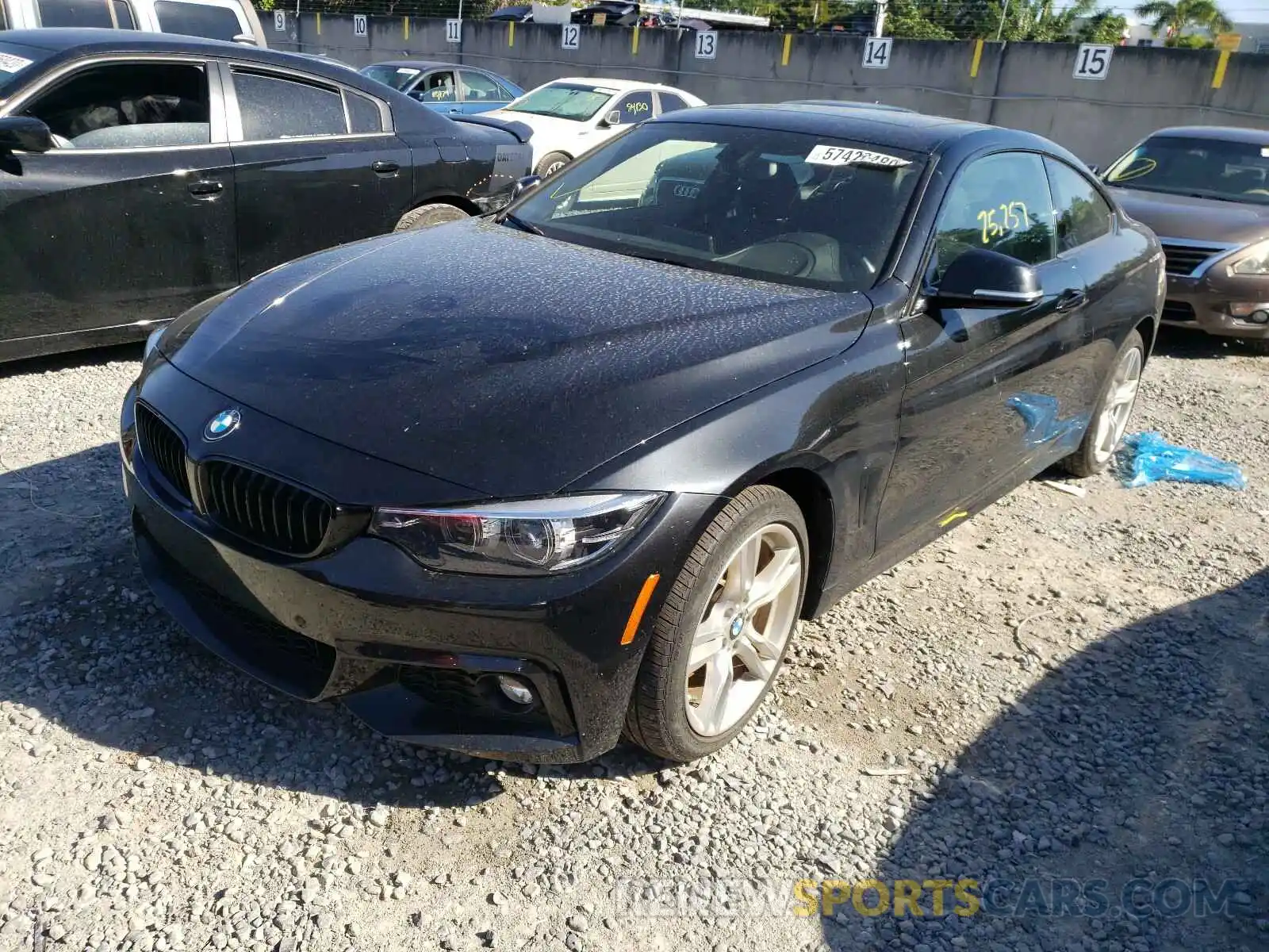 2 Photograph of a damaged car WBA4W9C5XKAF94086 BMW 4 SERIES 2019