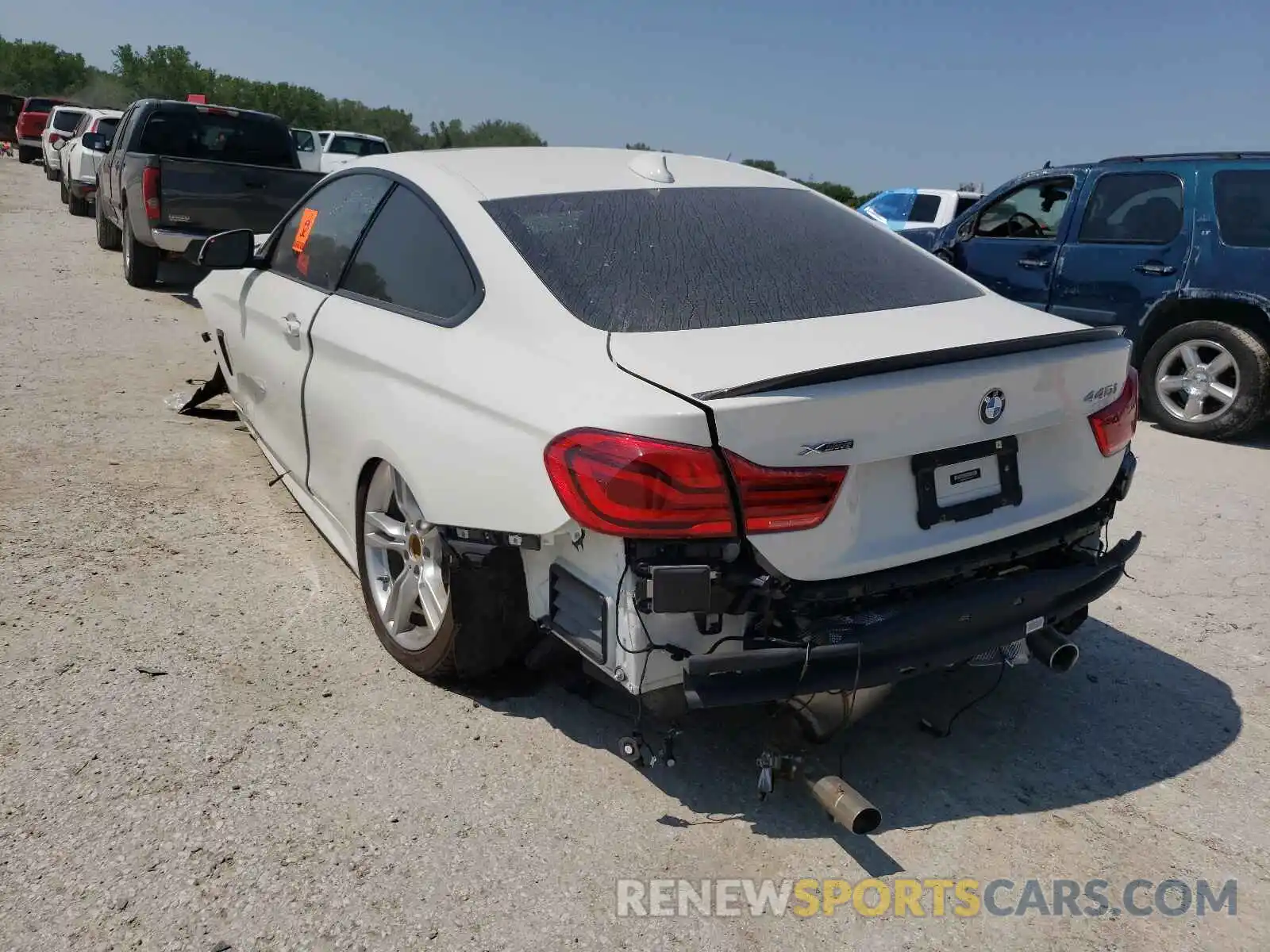 3 Photograph of a damaged car WBA4W9C5XKAF94184 BMW 4 SERIES 2019