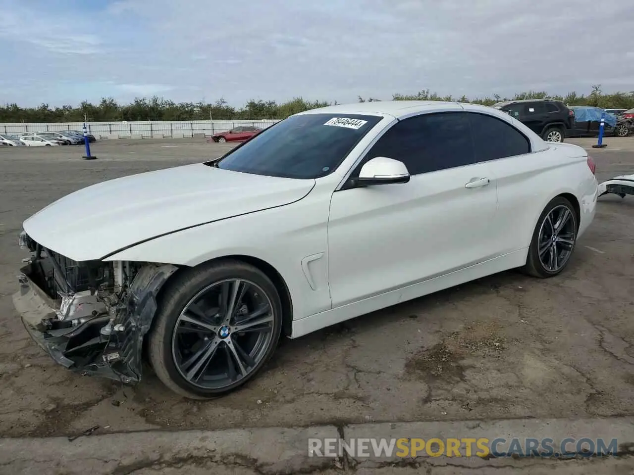 1 Photograph of a damaged car WBA4Z1C51KEE51237 BMW 4 SERIES 2019