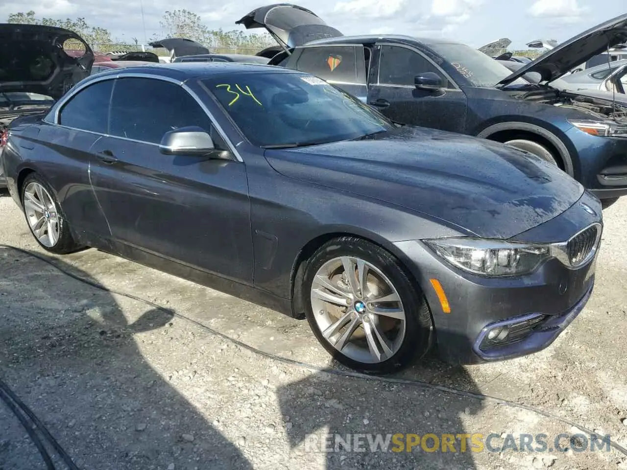 4 Photograph of a damaged car WBA4Z1C54KEE48686 BMW 4 SERIES 2019