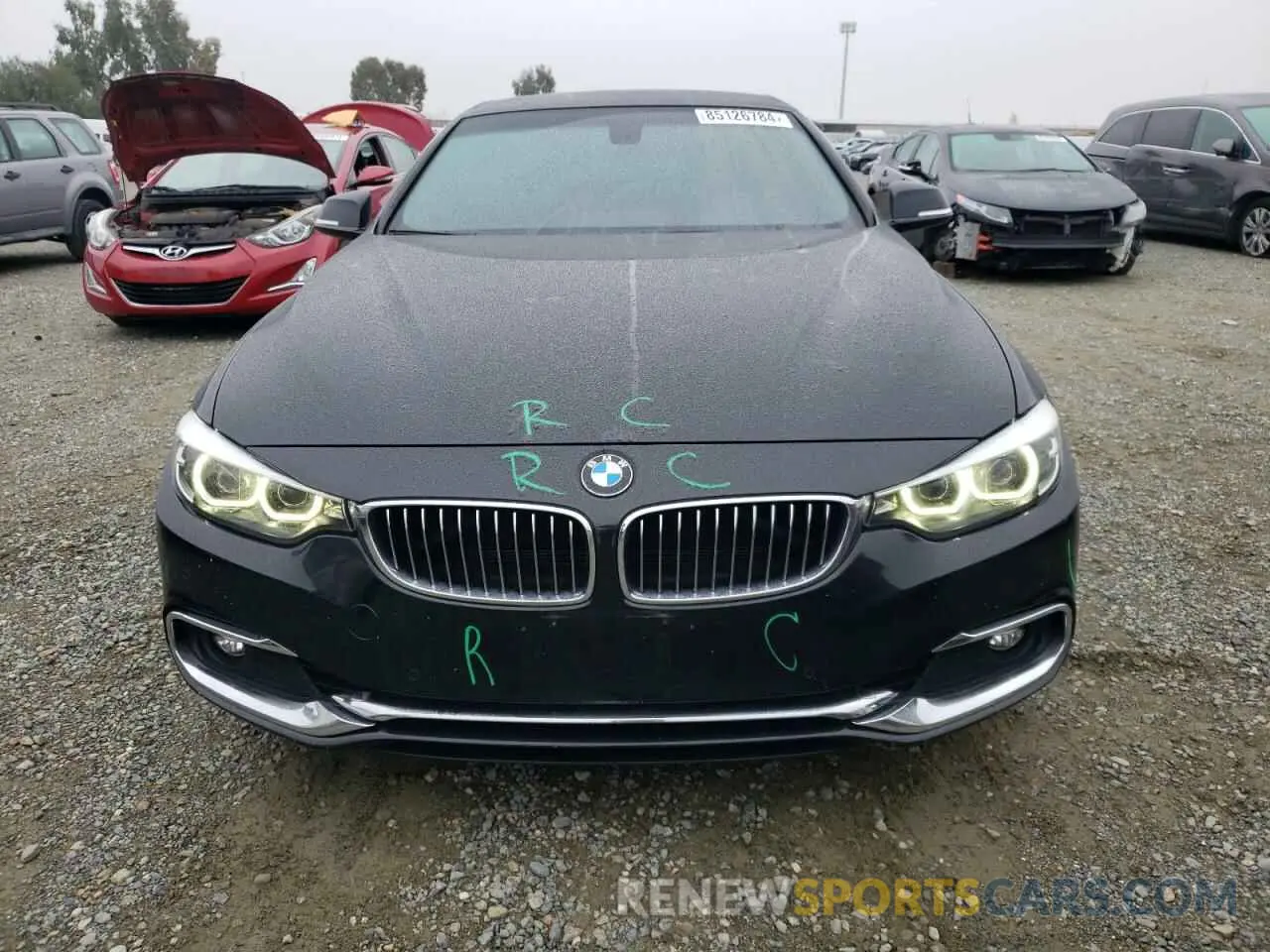 5 Photograph of a damaged car WBA4Z1C55KEE48972 BMW 4 SERIES 2019