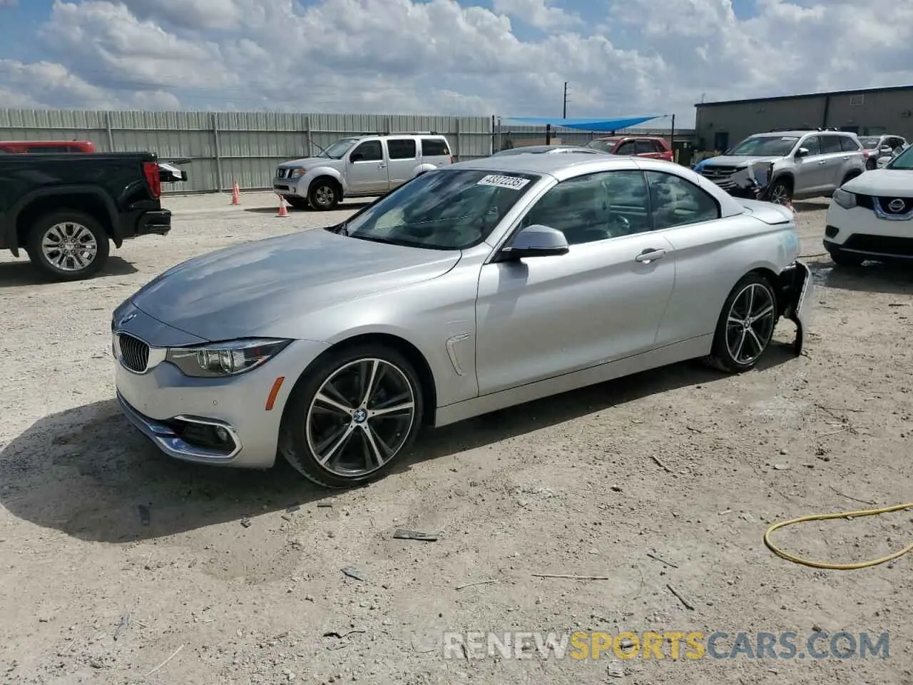 1 Photograph of a damaged car WBA4Z1C59KEE44231 BMW 4 SERIES 2019