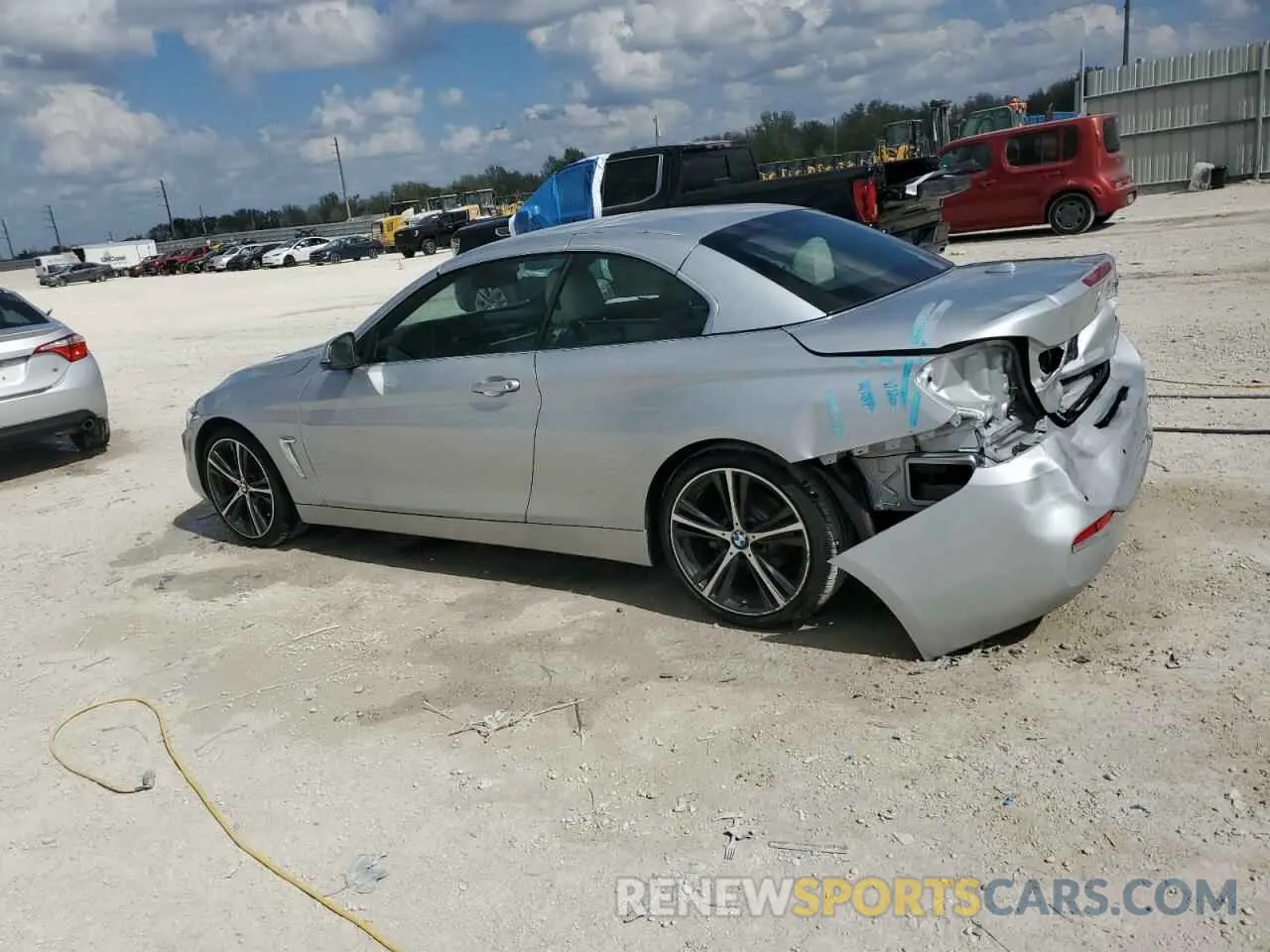 2 Photograph of a damaged car WBA4Z1C59KEE44231 BMW 4 SERIES 2019