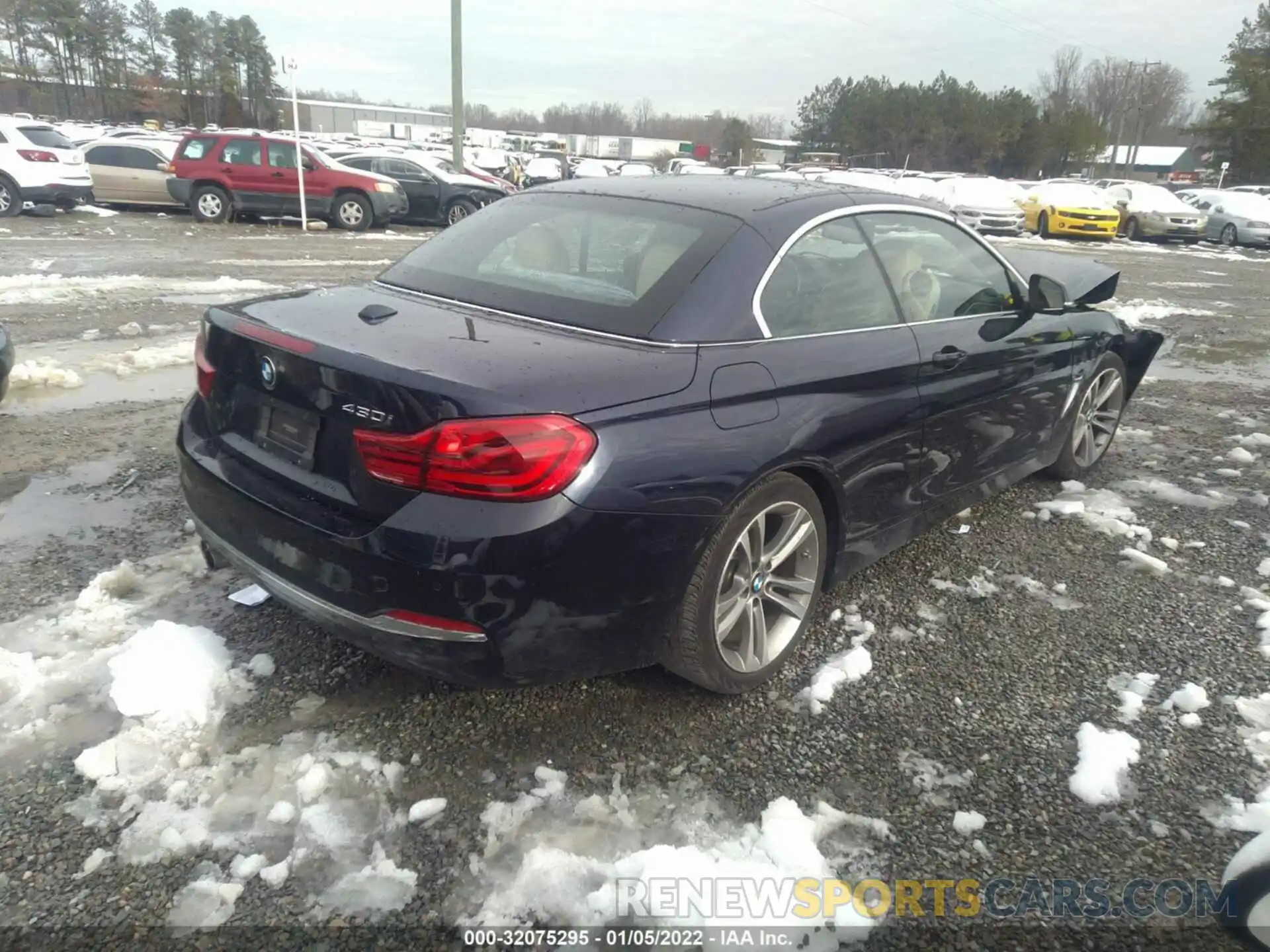 4 Photograph of a damaged car WBA4Z1C59KEE48585 BMW 4 SERIES 2019