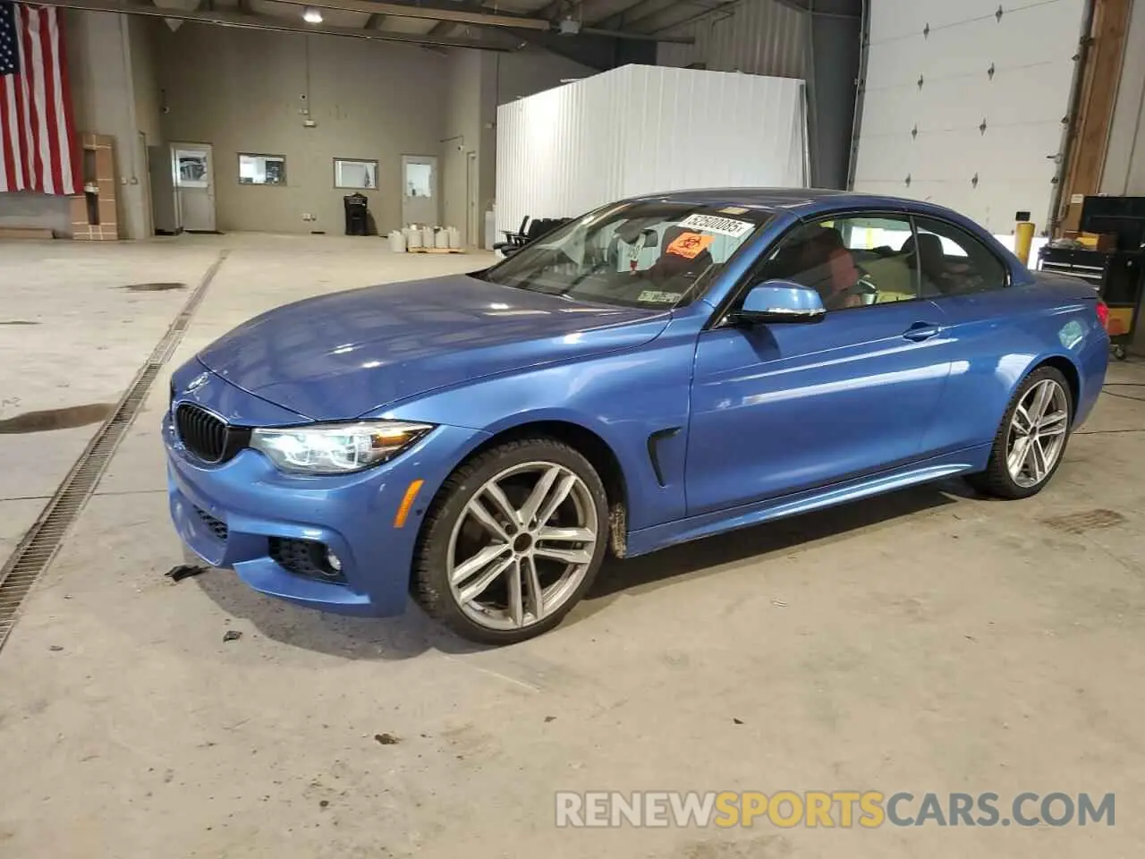 1 Photograph of a damaged car WBA4Z3C51KEF31360 BMW 4 SERIES 2019