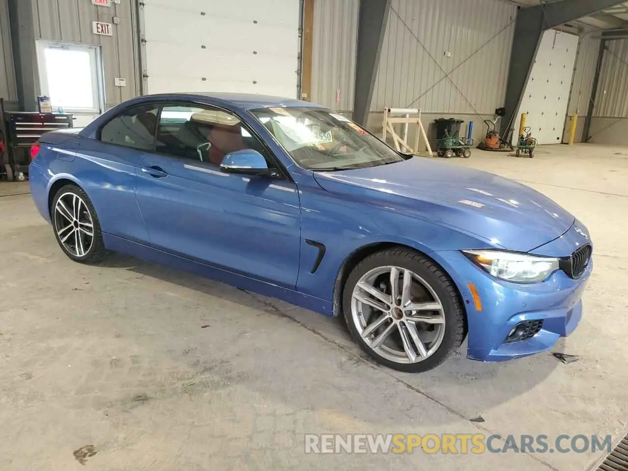 4 Photograph of a damaged car WBA4Z3C51KEF31360 BMW 4 SERIES 2019