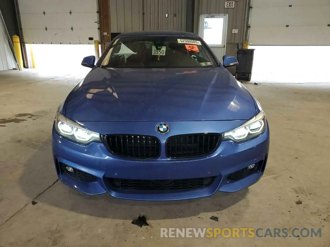 5 Photograph of a damaged car WBA4Z3C51KEF31360 BMW 4 SERIES 2019