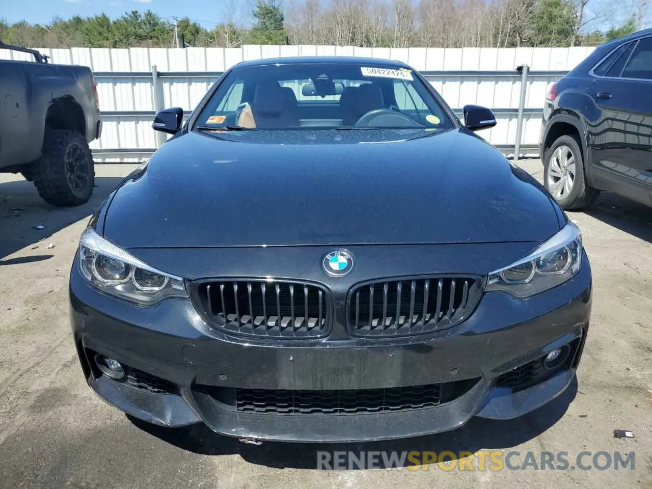 5 Photograph of a damaged car WBA4Z3C51KEN88803 BMW 4 SERIES 2019