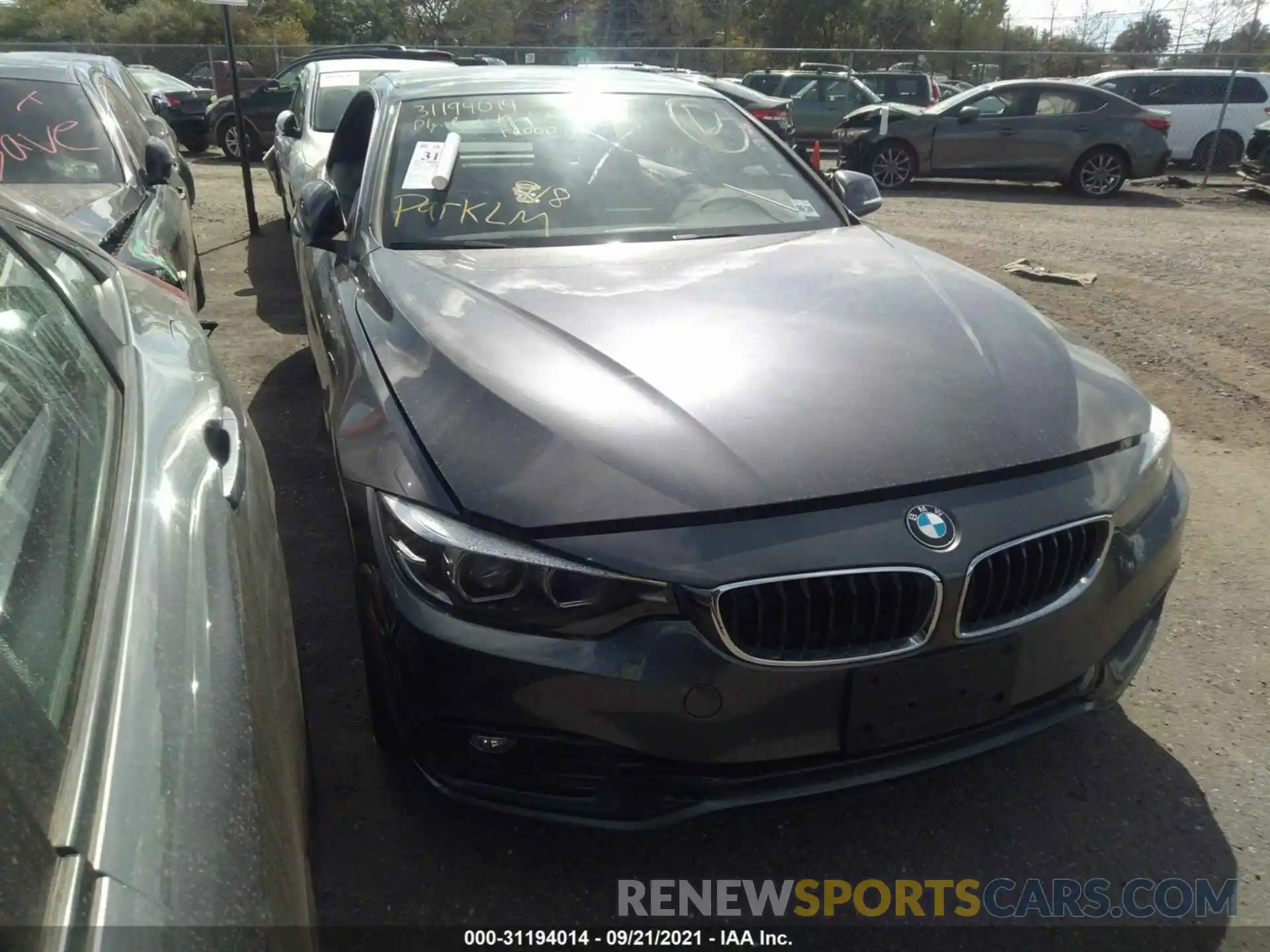 1 Photograph of a damaged car WBA4Z3C52KEN89670 BMW 4 SERIES 2019