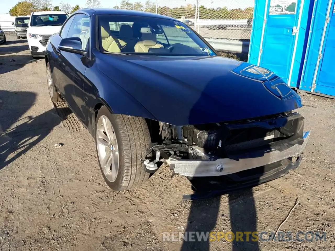 1 Photograph of a damaged car WBA4Z3C54KEF31529 BMW 4 SERIES 2019