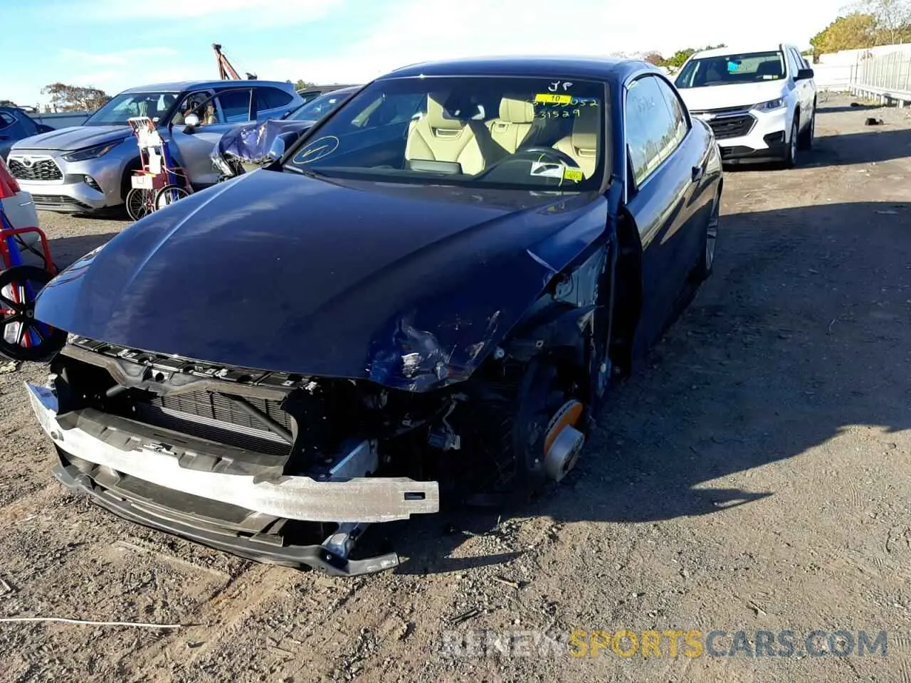 2 Photograph of a damaged car WBA4Z3C54KEF31529 BMW 4 SERIES 2019