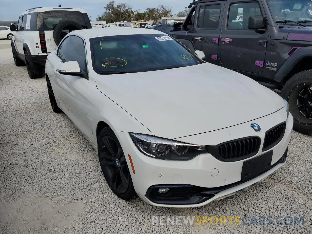 4 Photograph of a damaged car WBA4Z3C54KEF32230 BMW 4 SERIES 2019