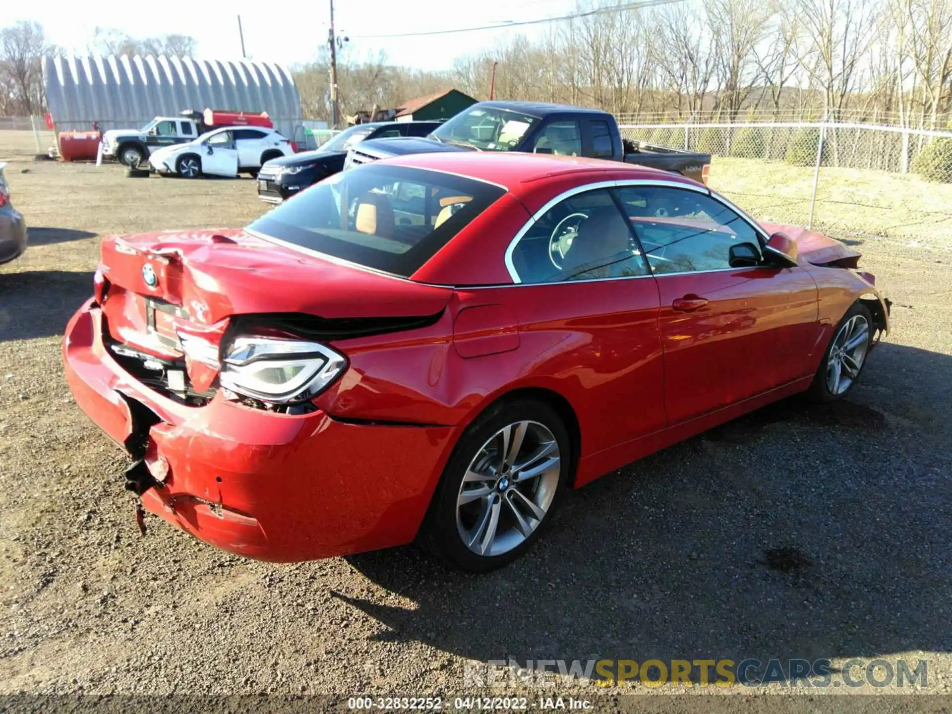 4 Photograph of a damaged car WBA4Z3C55KEN89727 BMW 4 SERIES 2019