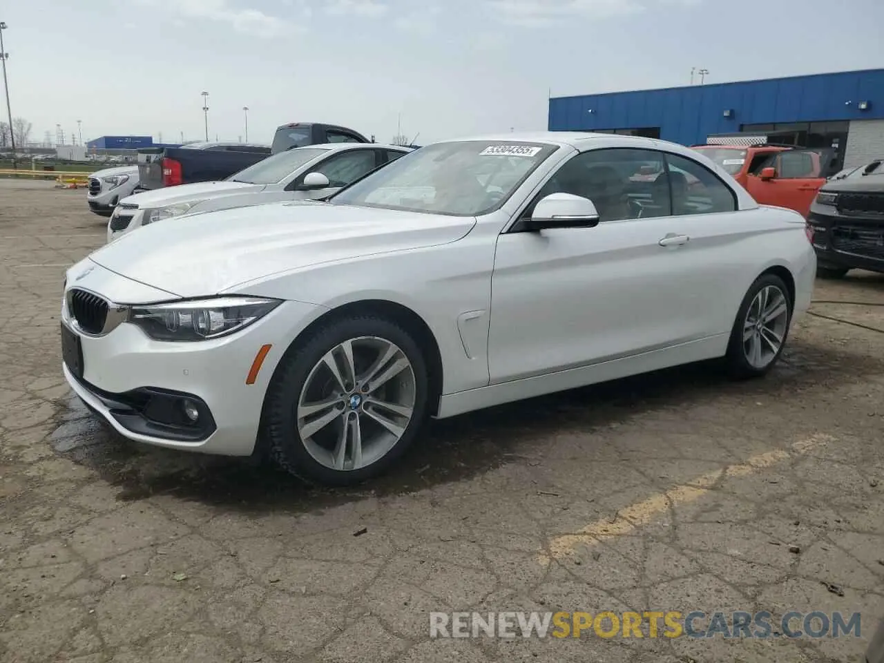 1 Photograph of a damaged car WBA4Z3C56KEN88750 BMW 4 SERIES 2019