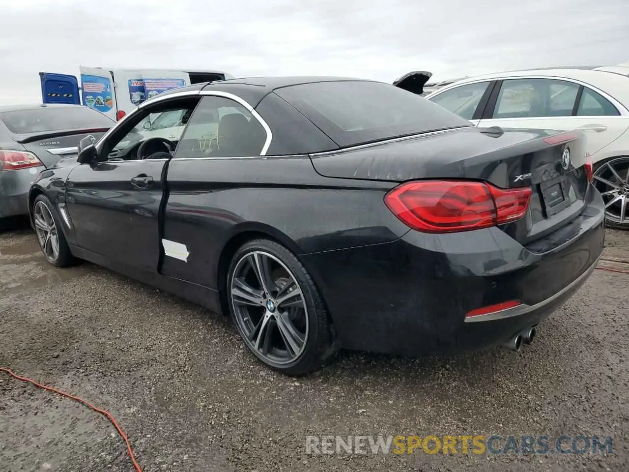 2 Photograph of a damaged car WBA4Z3C5XKEF31793 BMW 4 SERIES 2019