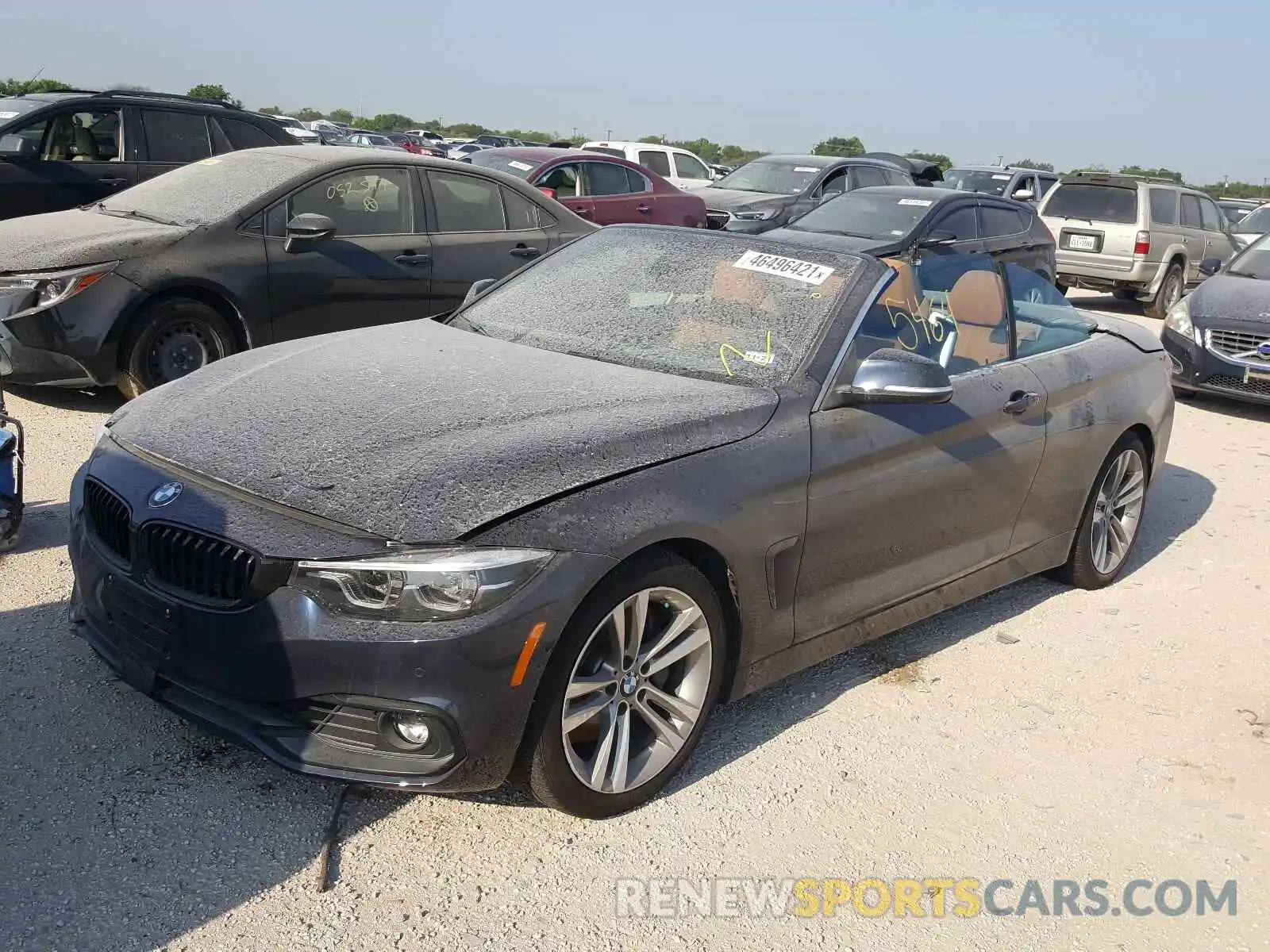 2 Photograph of a damaged car WBA4Z5C50KEE17720 BMW 4 SERIES 2019