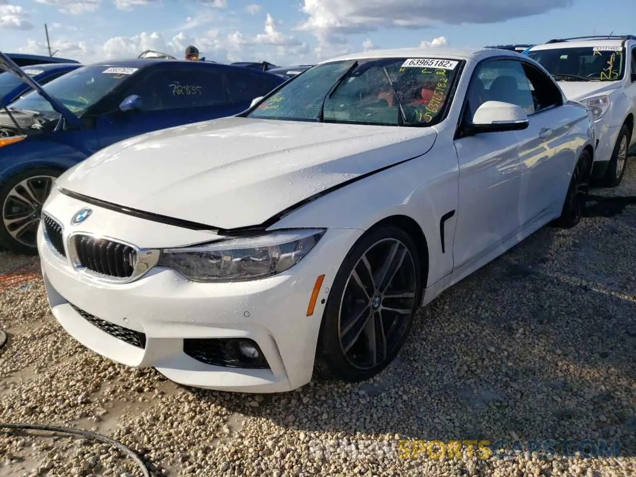 2 Photograph of a damaged car WBA4Z5C53KEE17596 BMW 4 SERIES 2019