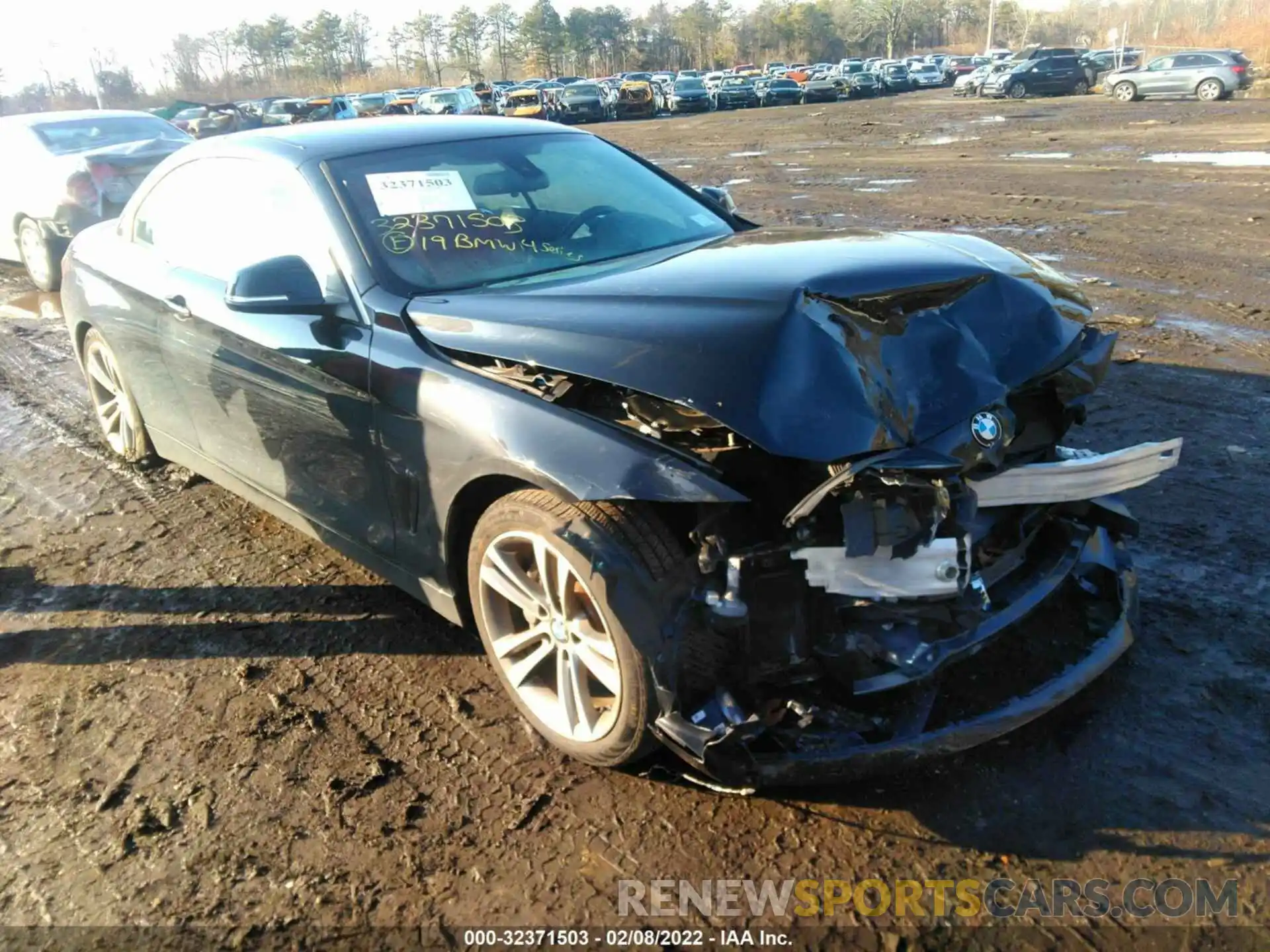 1 Photograph of a damaged car WBA4Z5C56KEE17754 BMW 4 SERIES 2019