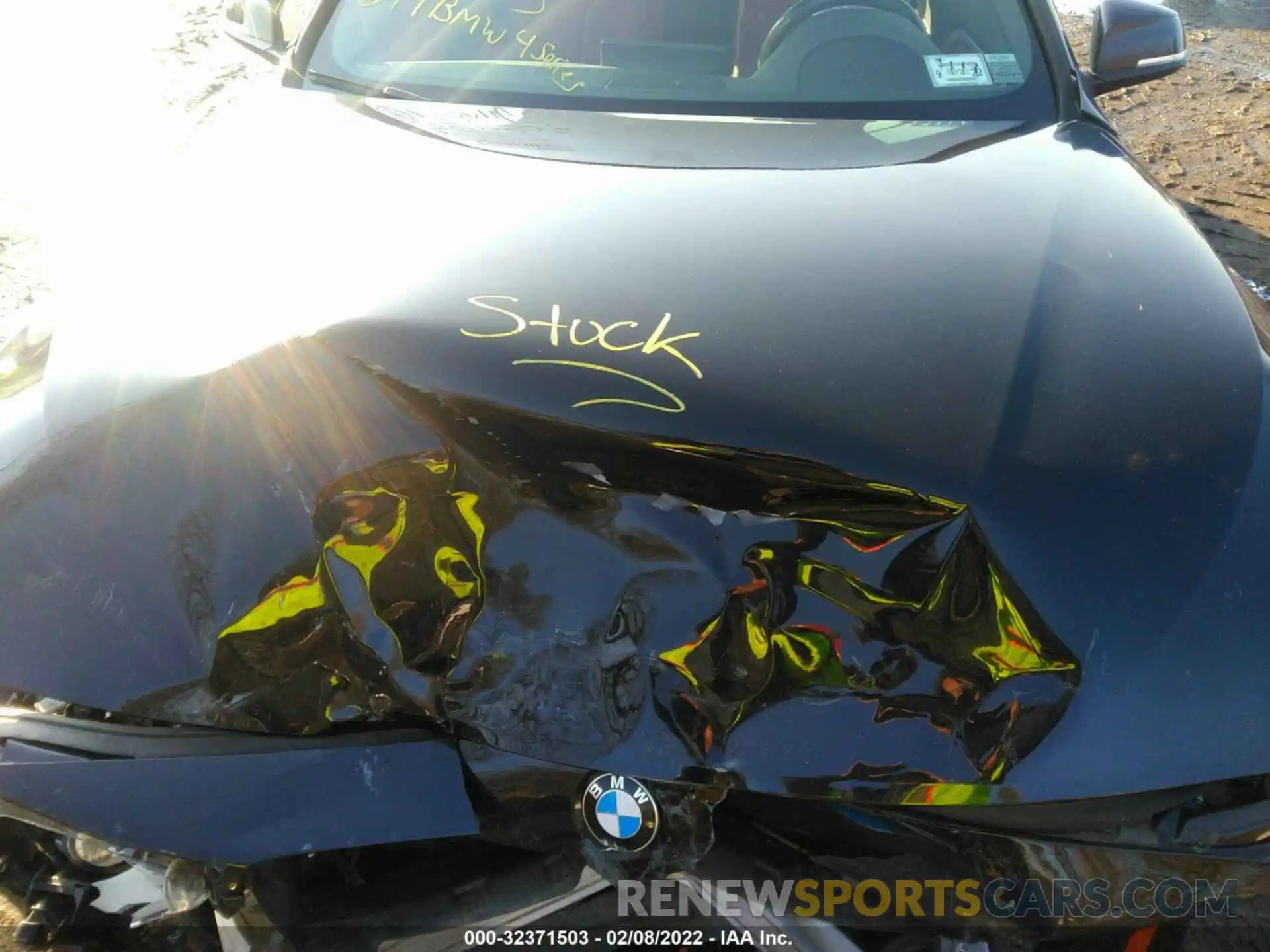 10 Photograph of a damaged car WBA4Z5C56KEE17754 BMW 4 SERIES 2019