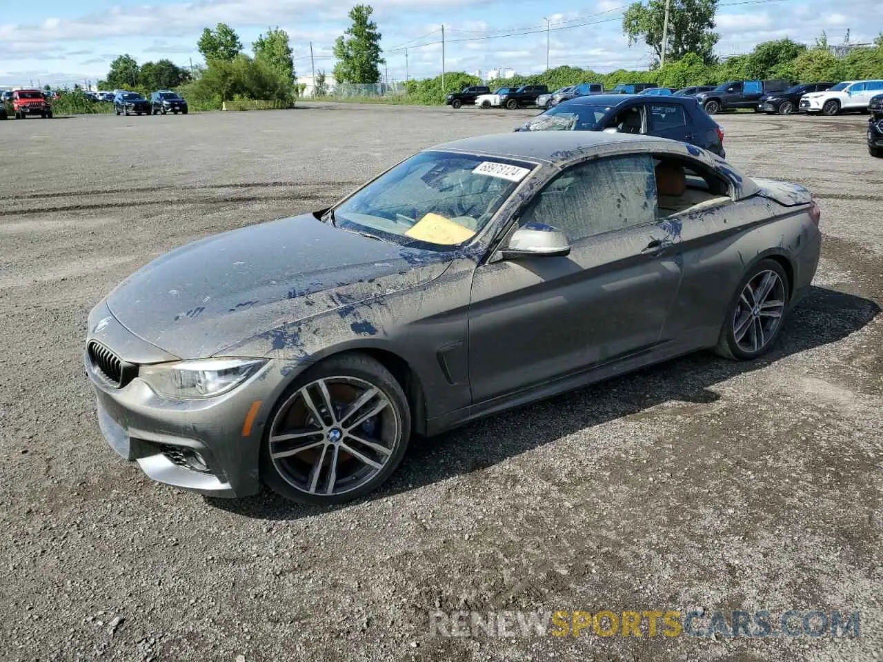 1 Photograph of a damaged car WBA4Z7C52KEF54377 BMW 4 SERIES 2019