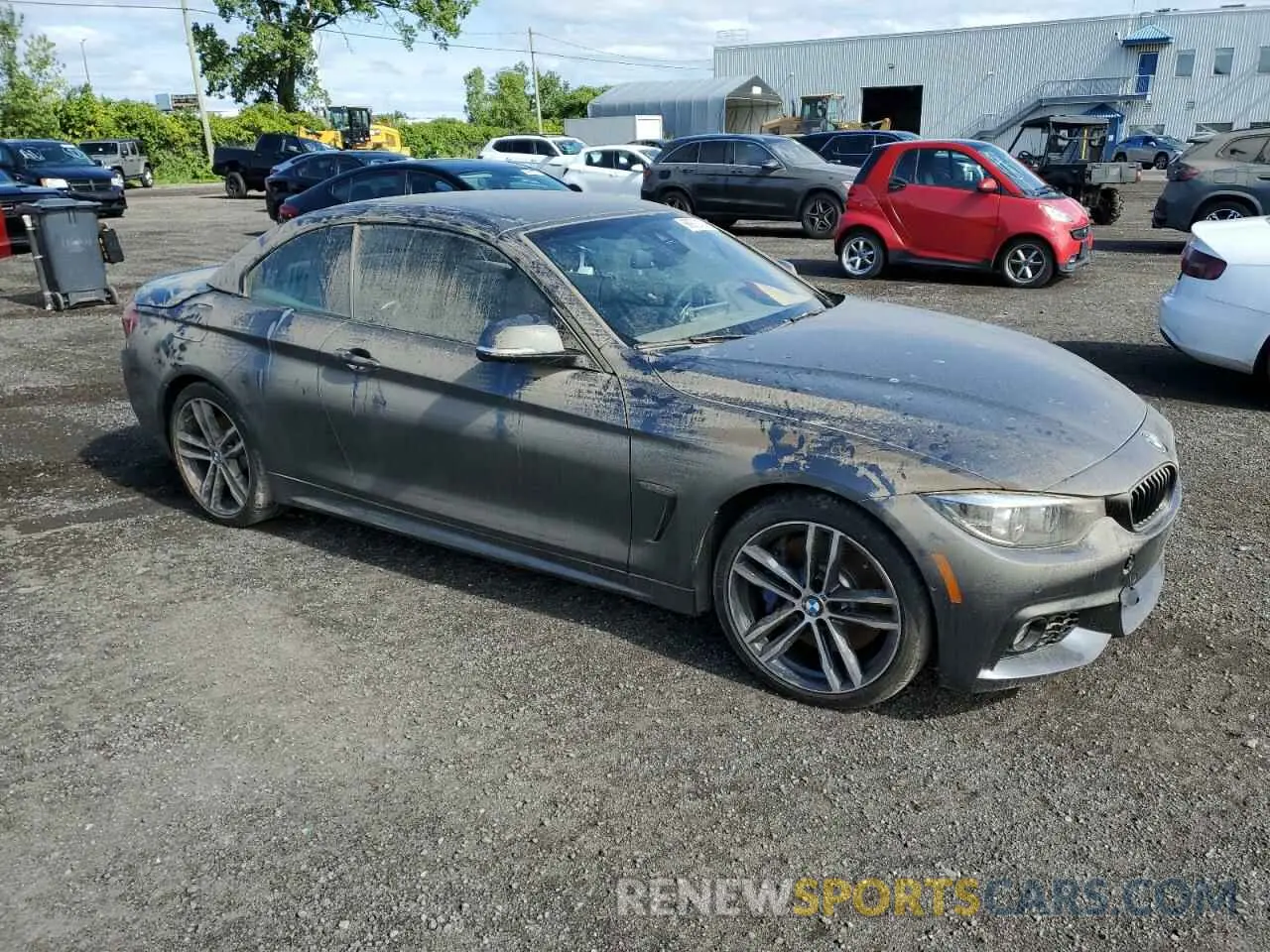 4 Photograph of a damaged car WBA4Z7C52KEF54377 BMW 4 SERIES 2019