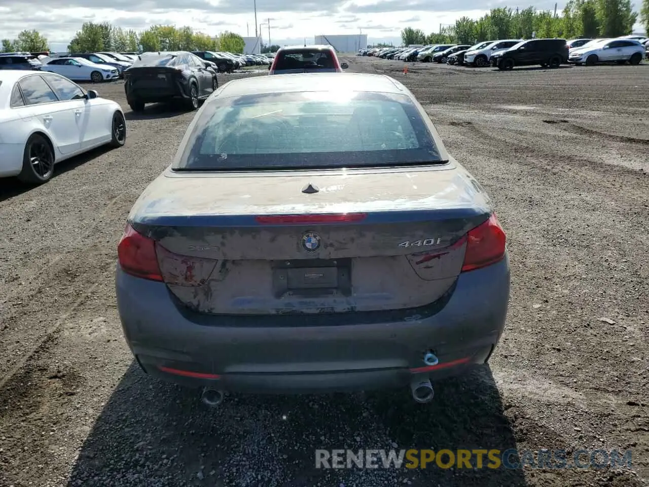 6 Photograph of a damaged car WBA4Z7C52KEF54377 BMW 4 SERIES 2019