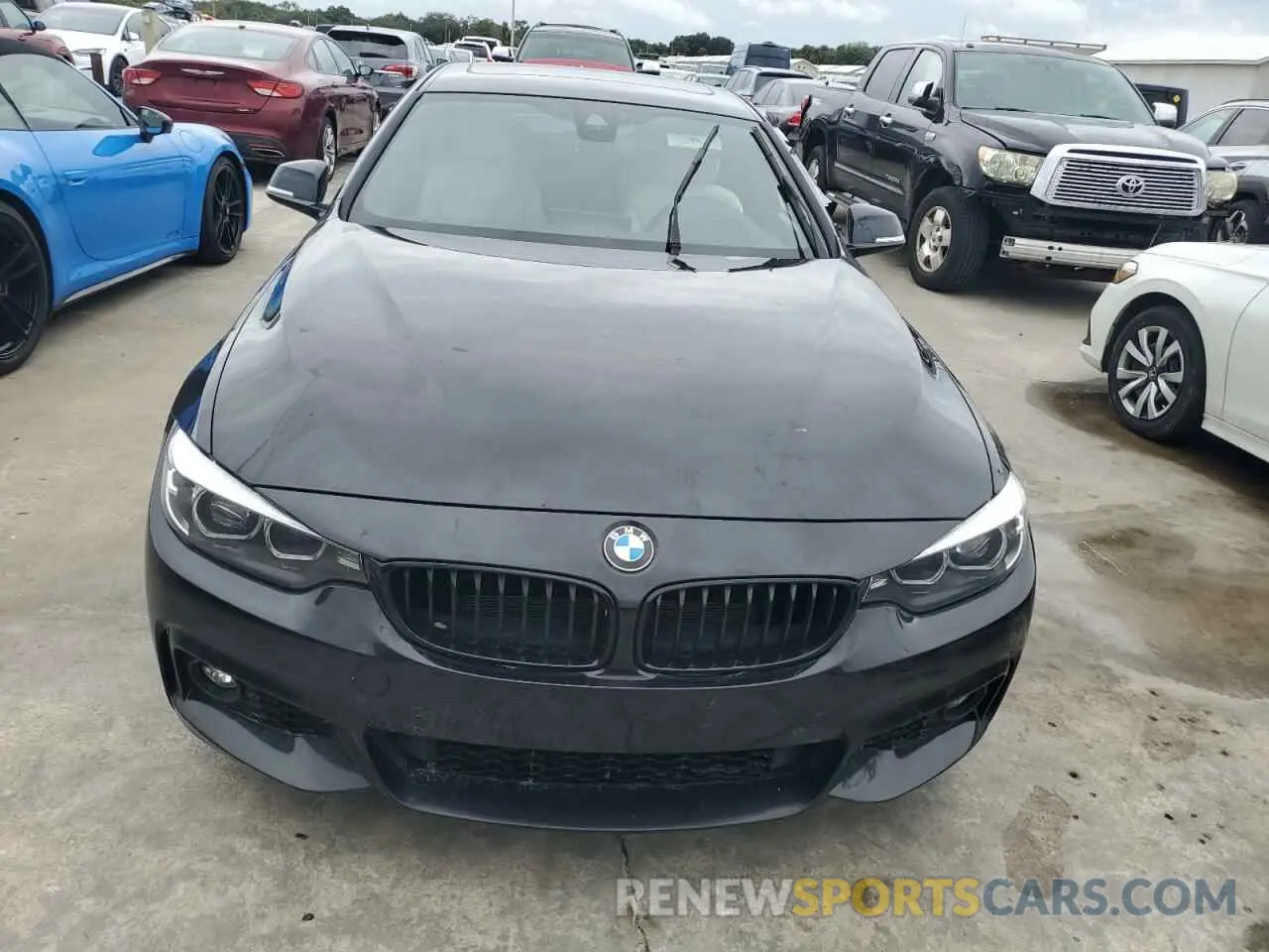 5 Photograph of a damaged car WBA4J1C02LBU67653 BMW 4 SERIES 2020