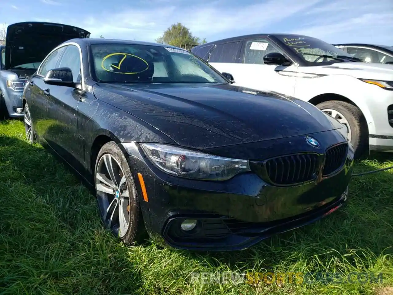 1 Photograph of a damaged car WBA4J1C02LCE28400 BMW 4 SERIES 2020