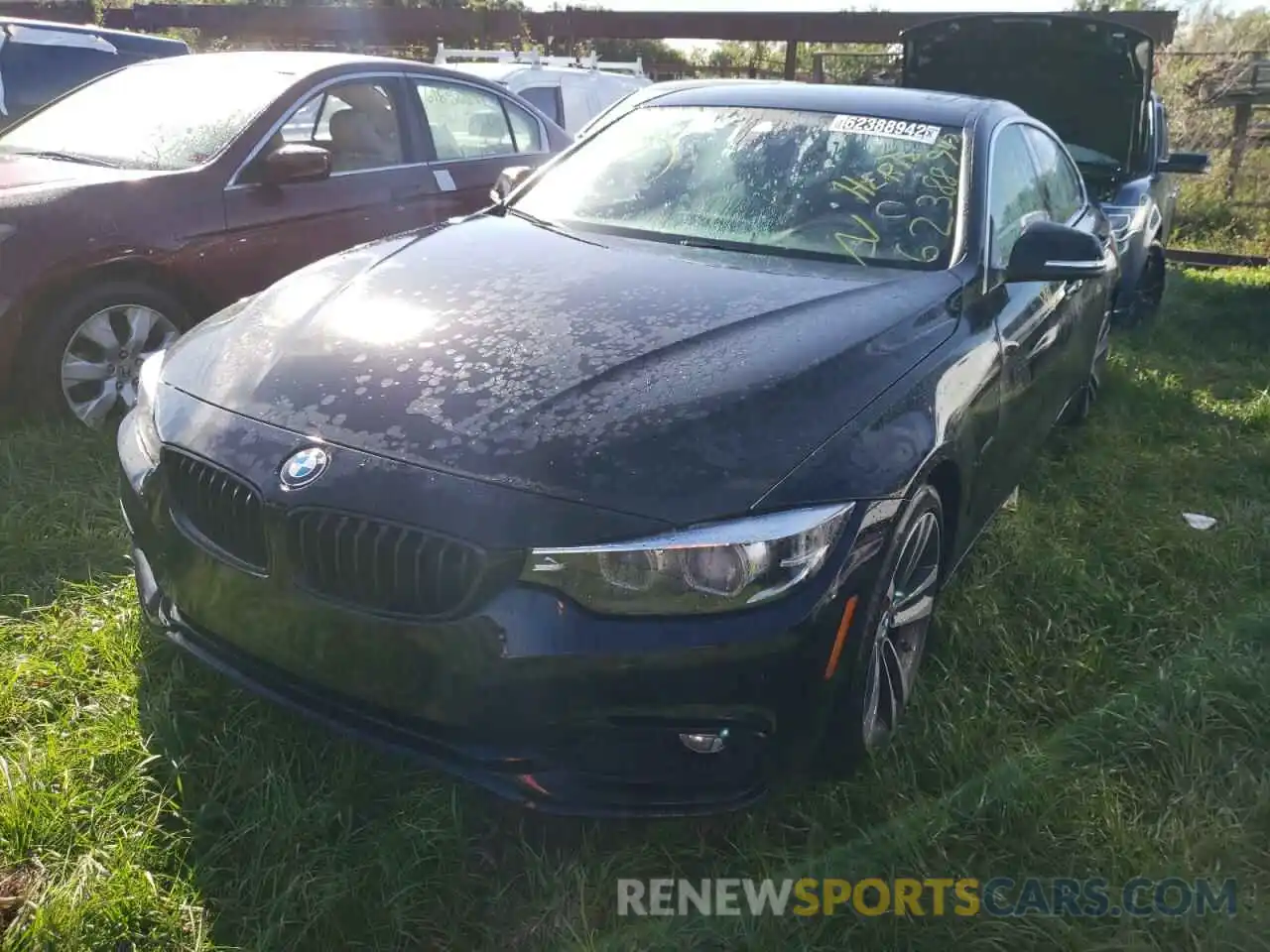 2 Photograph of a damaged car WBA4J1C02LCE28400 BMW 4 SERIES 2020