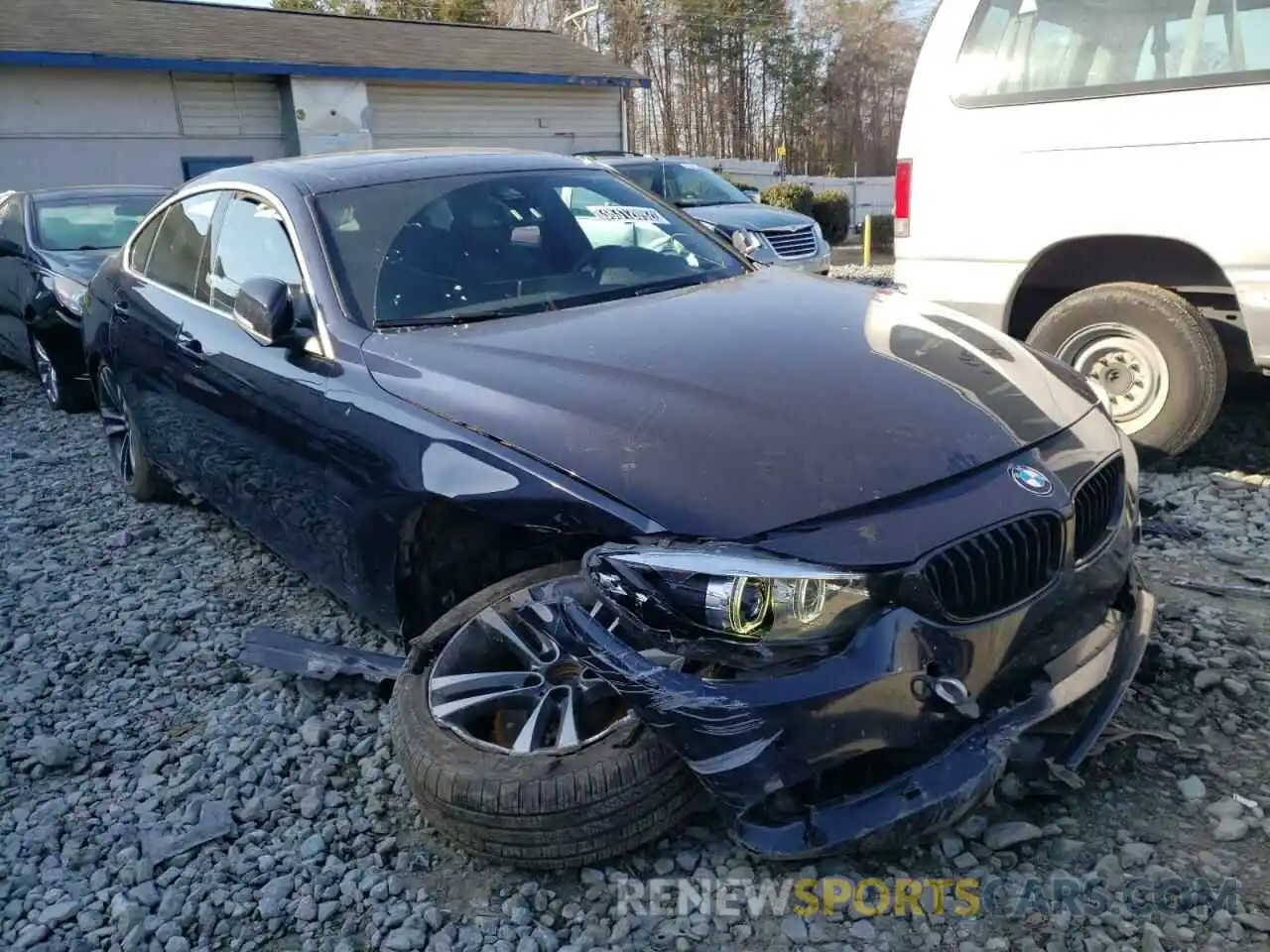 1 Photograph of a damaged car WBA4J1C03LCE11265 BMW 4 SERIES 2020