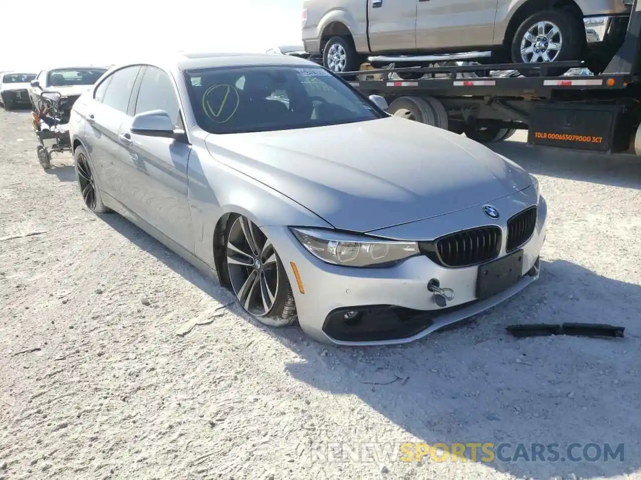 1 Photograph of a damaged car WBA4J1C04LCE13056 BMW 4 SERIES 2020