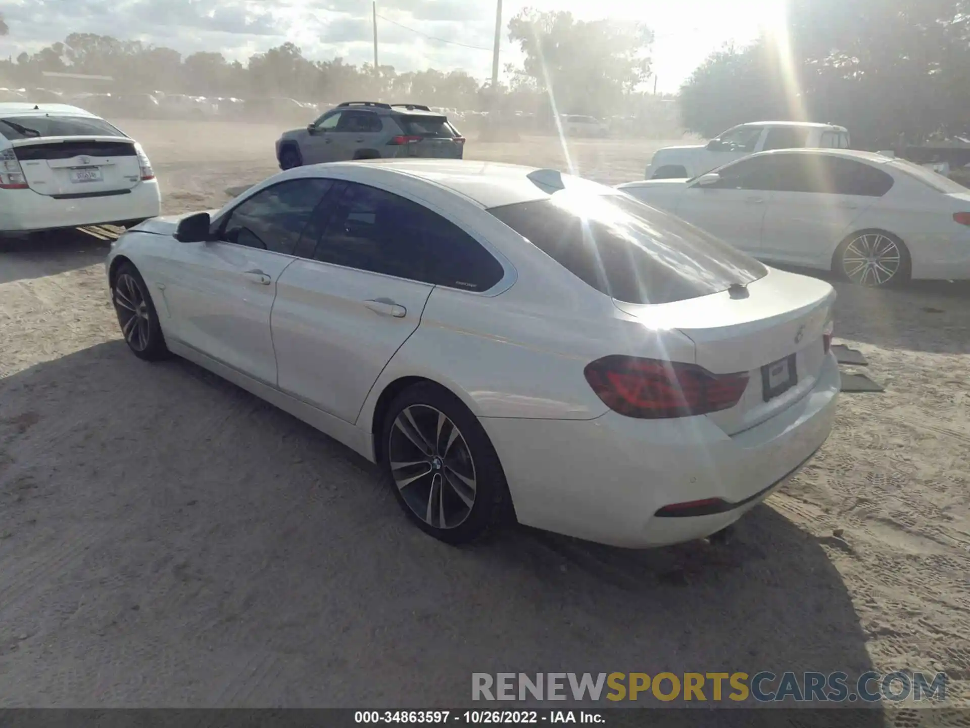 3 Photograph of a damaged car WBA4J1C05LBU67937 BMW 4 SERIES 2020